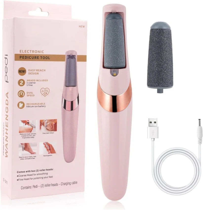 Electric Foot Callus Remover | Rechargeable Pedicure Tool for Soft Feet🌸 - Trendigo