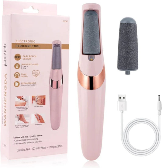 Electric Foot Callus Remover | Rechargeable Pedicure Tool for Soft Feet🌸 - Trendigo