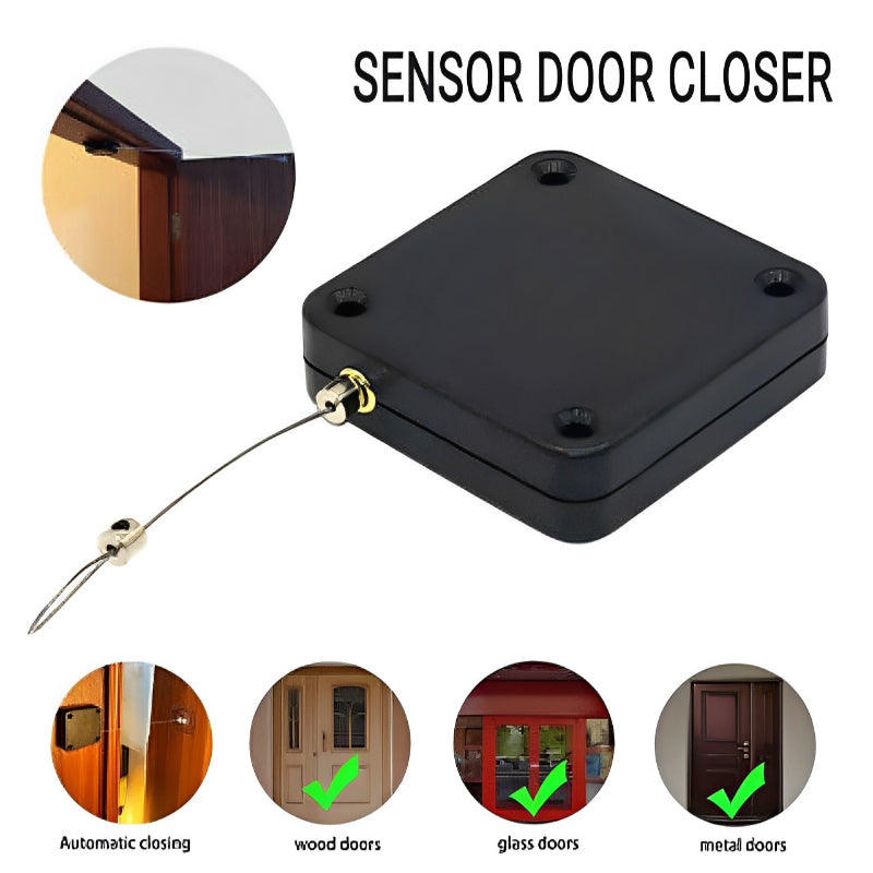 Multi-Functional High Quality Punch-Free Automatic Sensor Door Closer - Trendigo
